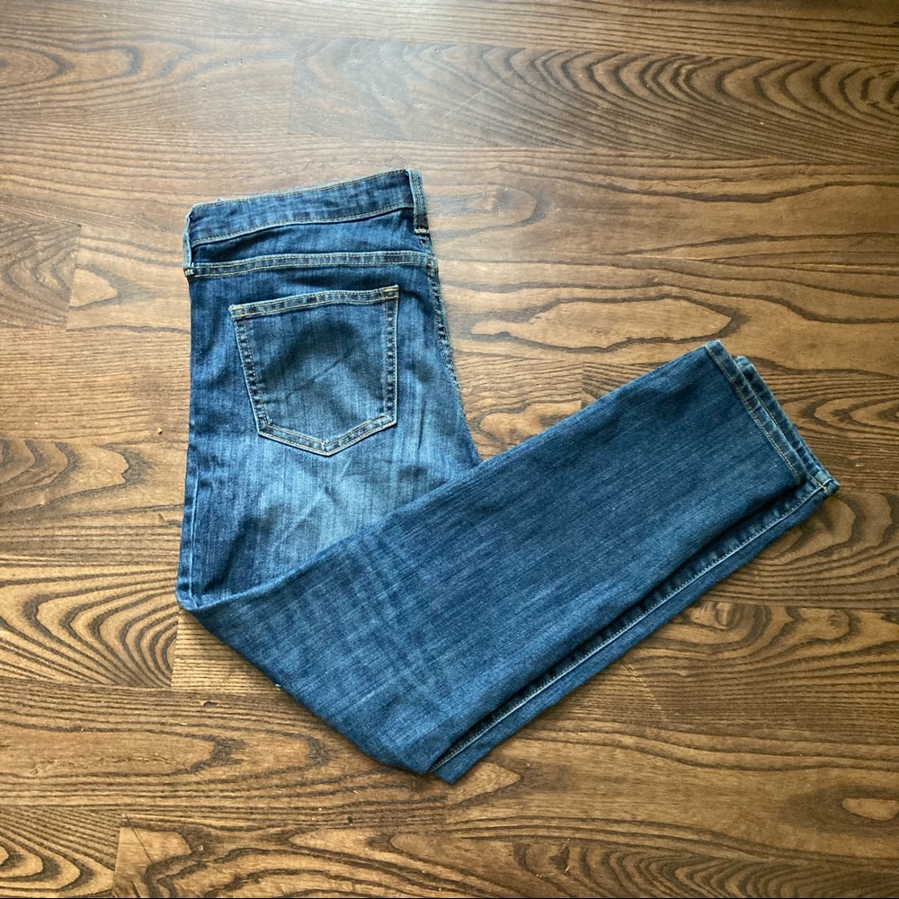GAP Girlfriend Jeans 8/29R Dark Indigo